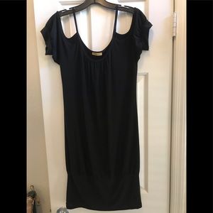 NWOT Black PRONTO USA Sz L DRESS